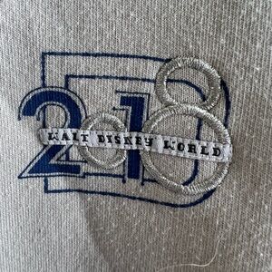 Disney Parks Authentic Gray Sweatshirt